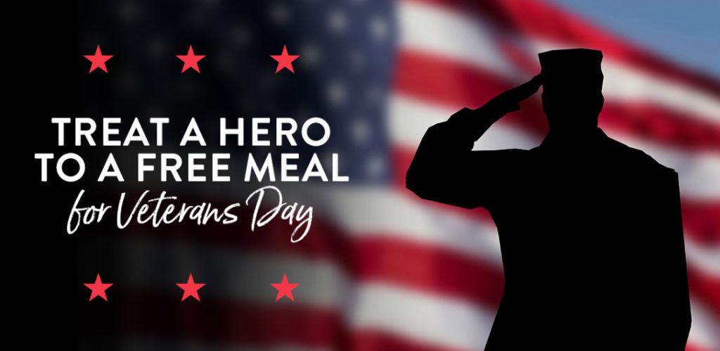 Free places to eat on veterans day